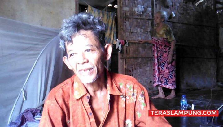 Hidup Miskin, Warga Lamsel Ini tidak Pernah Terima Bantuan Pemerintah