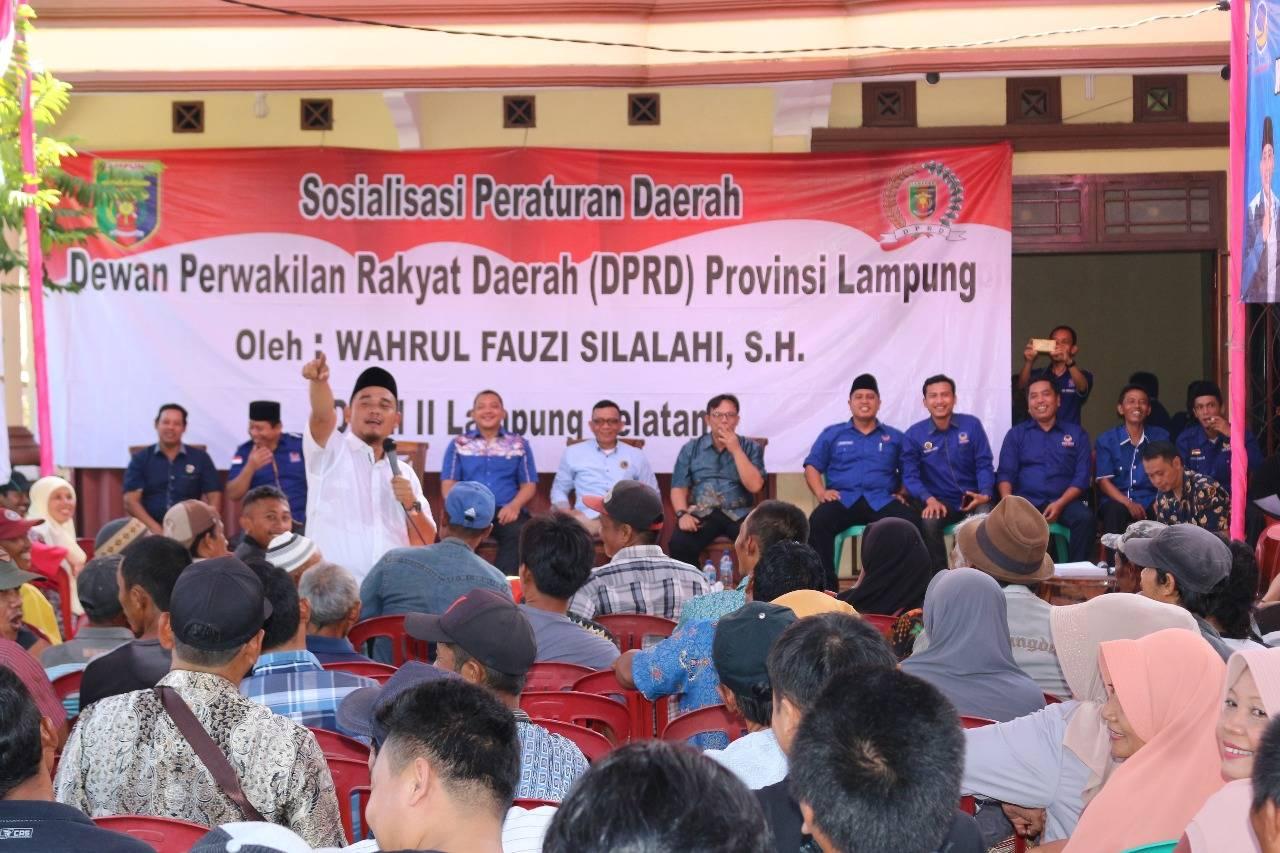 Sosialisasikan Perda Rembug Desa dan Pencegahan Konflik, Ini Kata Wahrul