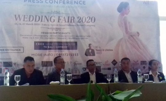 Hotel Novotel Bandarlampung akan Gelar “Wedding Fair 2020”