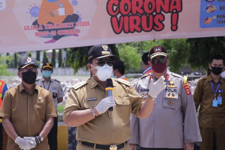 Gubernur Lampung Cek Kesiapan Pelabuhan Panjang Antisipasi Covid-19