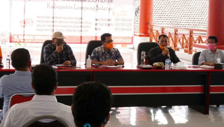 Para Kades di Lamsel Diingatkan untuk tidak Aji Mumpung dalam Kelola Dana Desa untuk Covid-19