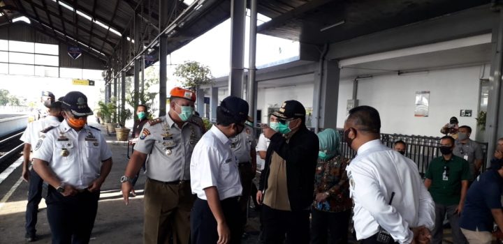 Antitipasi Covid-19, PT KAI Tanjungkarang Terus Pantau Penumpang