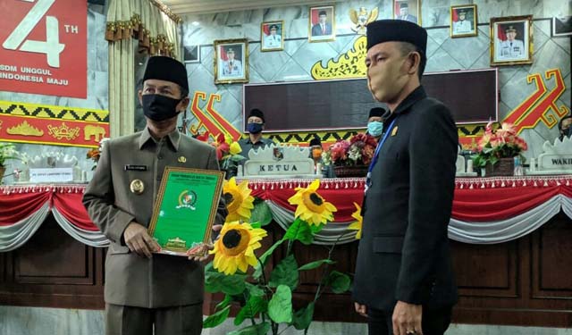 Laporan Keuangan Pemkab Lampung Utara Dapat Opini WDP Dua Tahun Berturut-turut