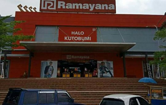 Imbas Virus Corona, Pusat Perbelanjaan Ramayana Kotabumi Tutup Sementara