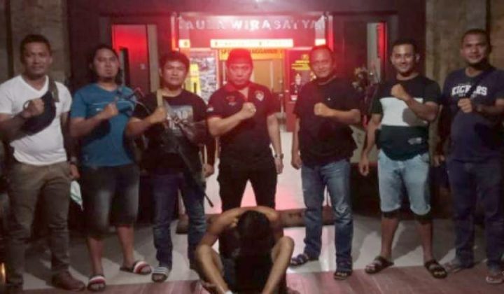 Tekab 308 Polres Tanggamus Tembak Tersangka Penodongan