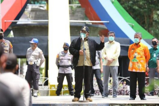 Antisipasi Covid-19, Gubernur Lampung Tinjau Posko Gugus Tugas Kota Metro