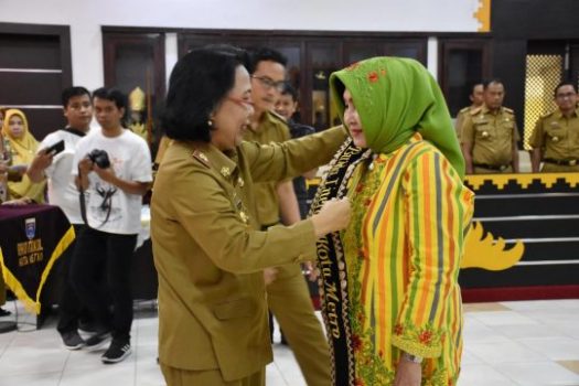 Pengukuhan Bunda Literasi Kota Metro