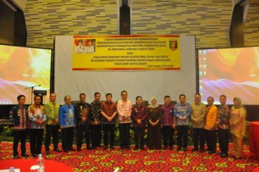 Diskominfo Metro Hadiri Rakor dan Sinkronisasi Program Kominfo dan Statistik Se-Provinsi Lampung
