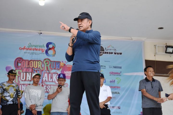 Car Free Day, Wakil Walikota Metro Ajak Masyarakat Semangat Berolah Raga