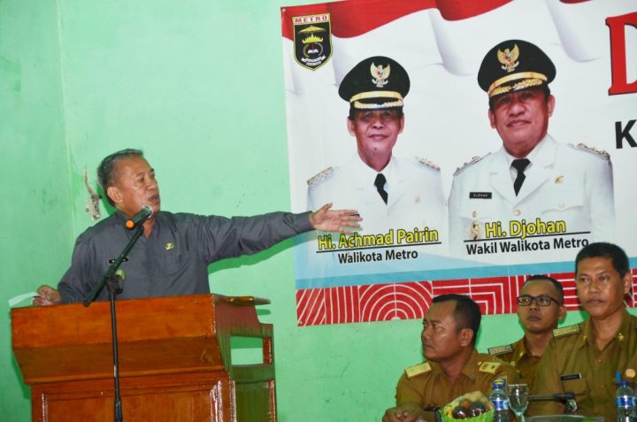 Wakil Walikota Djohan Hadiri Musrenbang di Kelurahan Margorejo