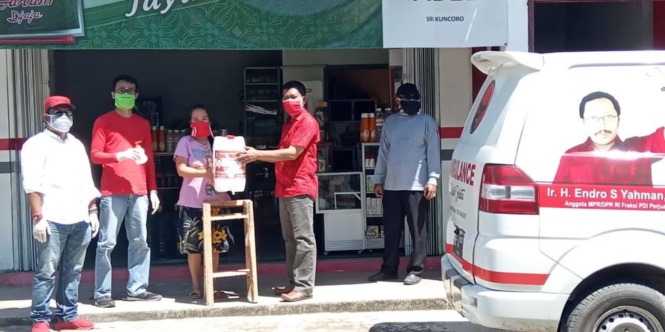 Bandarlampung Zona Merah Covid-19, Endro Yahman Intensifkan Pantau Posko Satgas Covid 19 Karib Jelata