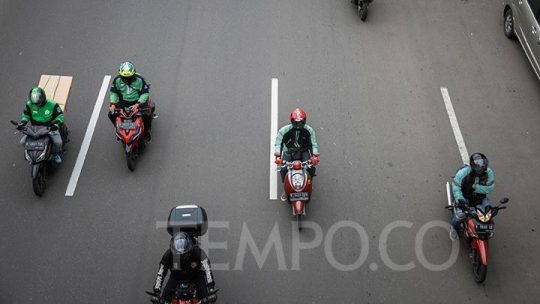 PSBB di DKI, Anies Baswedan Upayakan Ojek Online Bisa Beroperasi