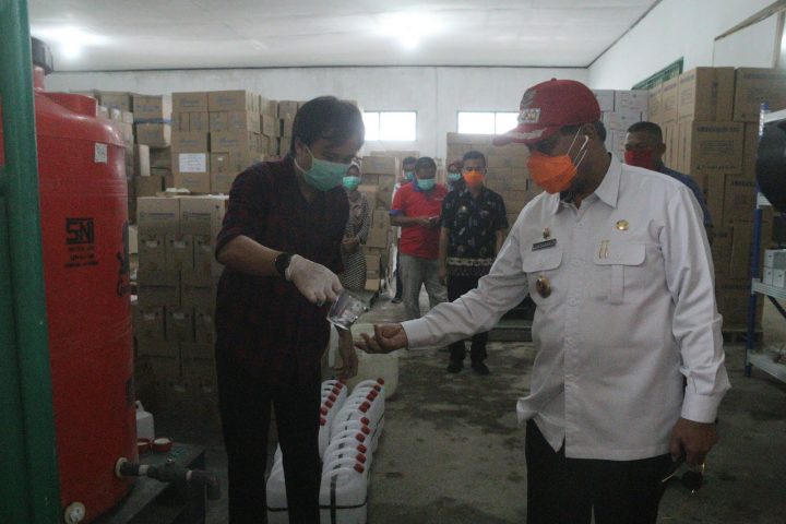Bupati Loekman Djoyosumarto Cek Kesiapan Lampung Tengah Tanggulangi Covid-19
