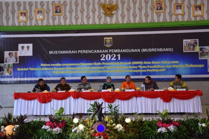 Asisten II Lampung Buka Musrenbang Kota Metro