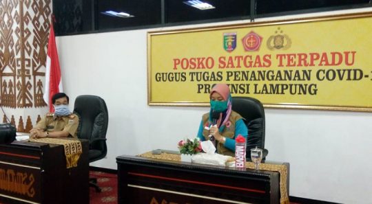 Wagub Minta Pemkab-Pemkot di Lampung Prioritaskan Anggaran untuk Tangani Covid-19