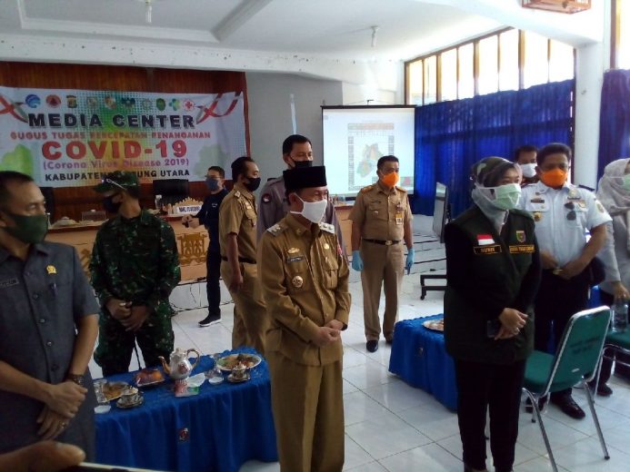Plt Bupati Lampung Utara Paparkan Sejumlah Peraturan Penanganan Covid-19