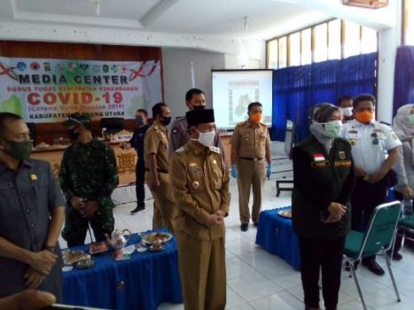 Wagub Lampung Imbau Warga Lampura Hindari Kerumunan dan Kenakan Masker