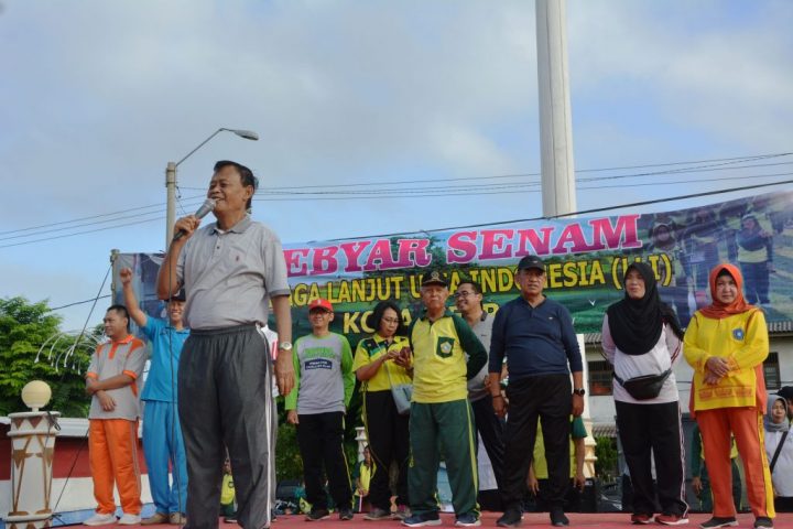 Walikota Pairin Ajak Warga Kota Metro Hidup Sehat