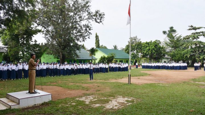 Antitipasi Covid-19, Walikota Metro Turun ke Sekolah