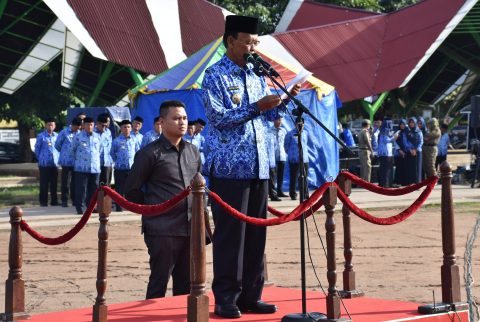 Upacara Bulan Januari, Ini Pesan Walikota Metro