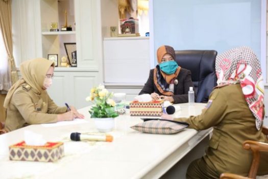 Wagub Lampung dan OPD Bahas Penanganan Masyarakat yang Terdampak Covid-19