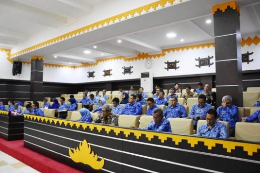 Pemkot Metro Gelar Rapat Pengawasan Work From Home dan Sosialisasi Covid 19