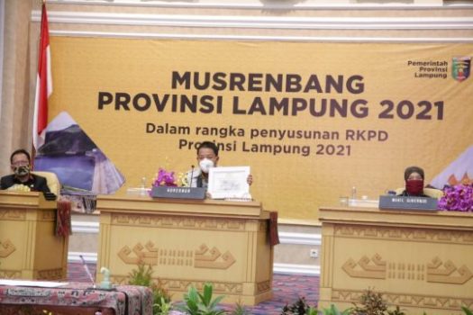 Dampak Covid-19, Pemprov Lampung Ubah Fokus Anggaran