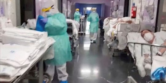 Jumlah Korban Meninggal karena Virus Corona di Spanyol Tembus 10 Ribu