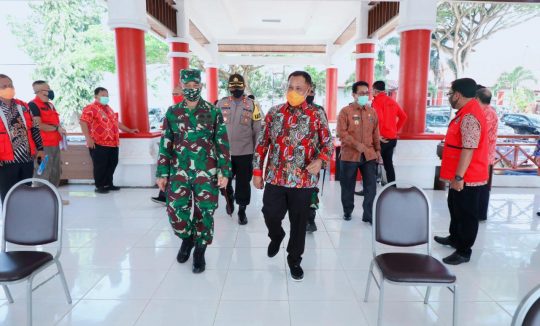 Pemkab Lampung Selatan Terima Kunjungan Kerja Danrem Garuda Hitam