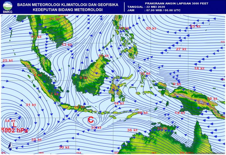 Siklon Tropis: Angin Kencang – Gelombang Tinggi Bisa Terjadi di Lampung, Jakarta, Banten, Sumsel, dan Bengkulu