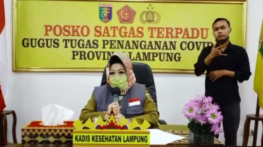Hari Ini Pasien Covid-19 di Lampung Tambah 37 Orang: 23 dari Bandarlampung, 11 dari Lampura