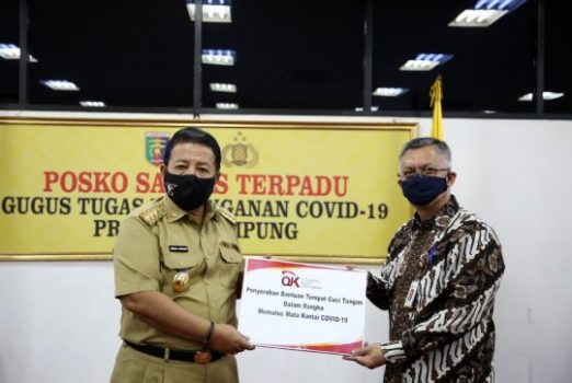 Gubernur Arinal Apresiasi Kontribusi BUMN, OJK, dan Asosiasi Asuransi dalam Percepatan Penanganan Covid-19 di Provinsi Lampung