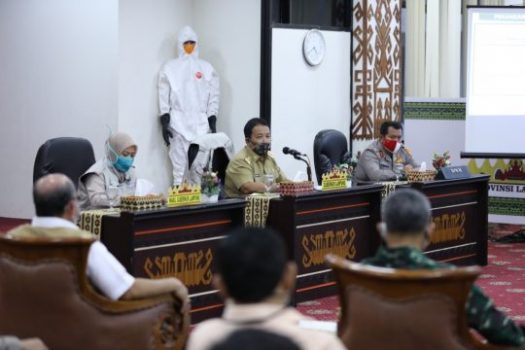 Gubernur Arinal lmbau Masyarakat Lampung Shalat Ied di Rumah