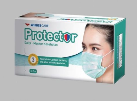 Wings Luncurkan Masker 3 Ply Wingscare Protector
