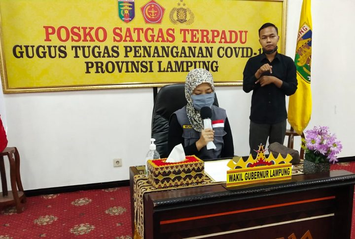 Wagub : Gugus Tugas Provinsi Dukung Penuh Tim Gugus Tugas Kota Bandarlampung