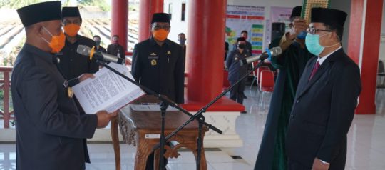 Thamrin Resmi Jadi Sekda Kabupaten Lampung Selatan Definitif