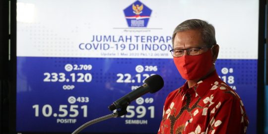 Update Corona 10 Mei: Kasus Positif 14.032 Orang, Meninggal 973 Orang