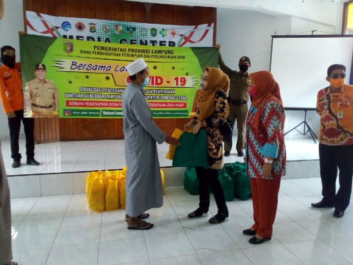 Pemkab Lampung Utara Terima Bantuan APD dari Pemprov Lampung