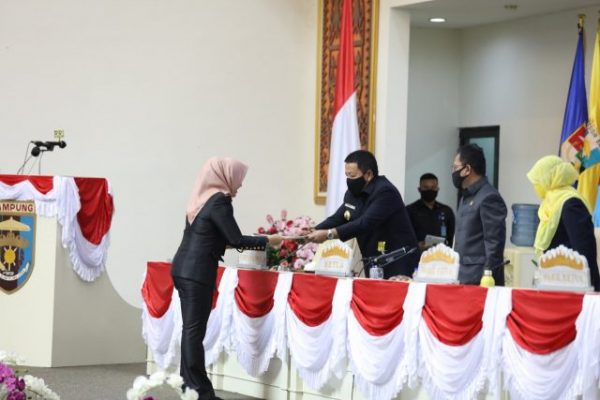 Gubernur Lampung Apresiasi Rekomendasi DPRD Tentang LKPJ 2019