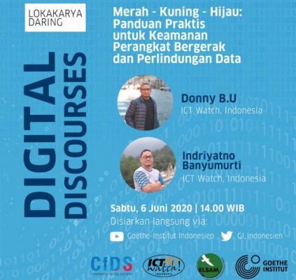 Goethe-Institut dan Mitranya Gelar Lokakarya Perlindungan Privasi di Internet