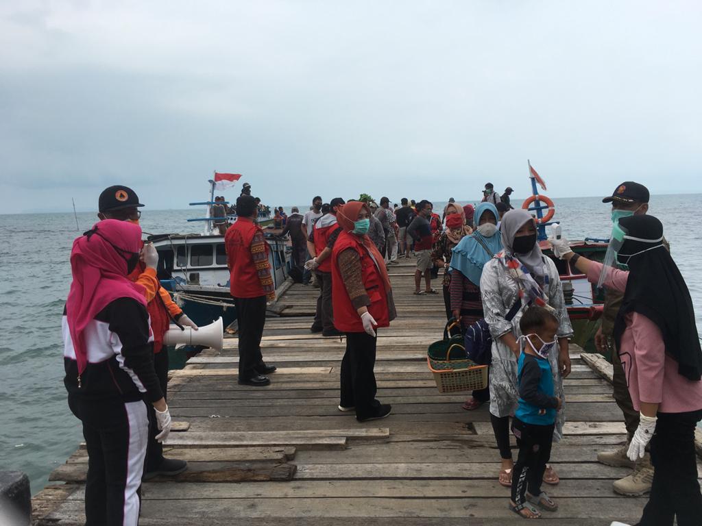 ‘New Normal’, Satgas Covid-19 Lamsel Lakukan Sosialisasi ke Pelosok Desa