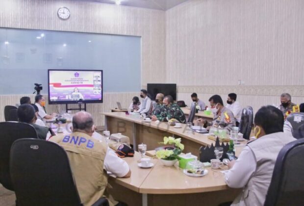 Bahas New Normal, Gubernur Arinal Ikuti Rapat Virtual Bersama Presiden Joko Widodo