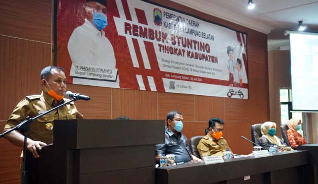 Nanang Ermanto dan Para Kades Targetkan Lamsel Bebas Stunting pada 2023
