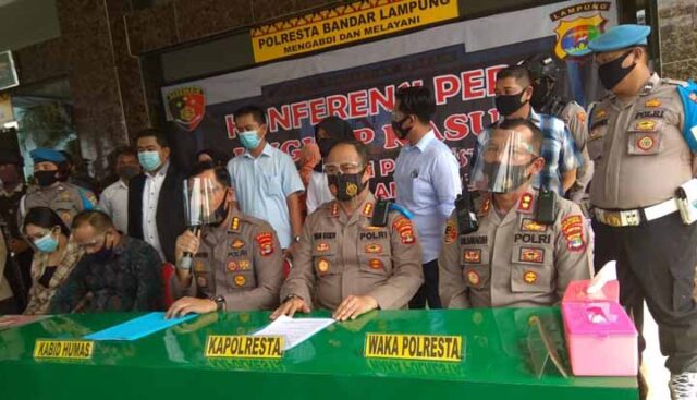 Prostitusi Online di Lampung, Artis VS dan S Hanya Berstatus Saksi