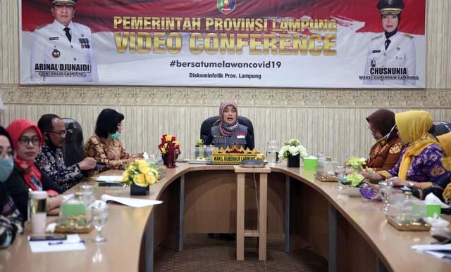 Ini Kata Wagub Lampung pada Raker P2TP2A