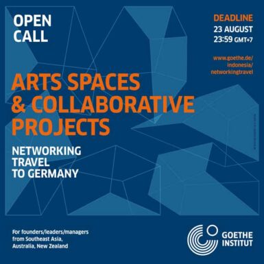 Undangan Terbuka Mengikuti “Arts Spaces & Collaborative Projects — Networking Travel to Germany”