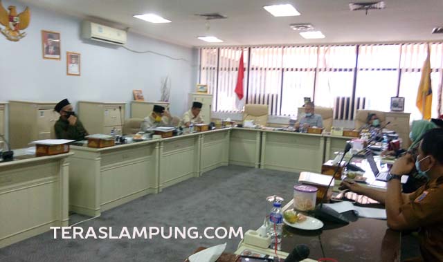 Komisi I DPRD Lampung Gelar Diskusi Penyusunan Raperda Pengakuan Hukum Adat