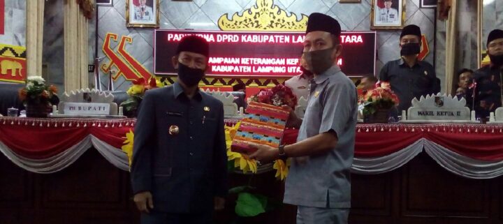 Banyak Selisih Jumlah Anggaran pada Pidato Pertanggungjawaban APBD Lampung Utara 2019