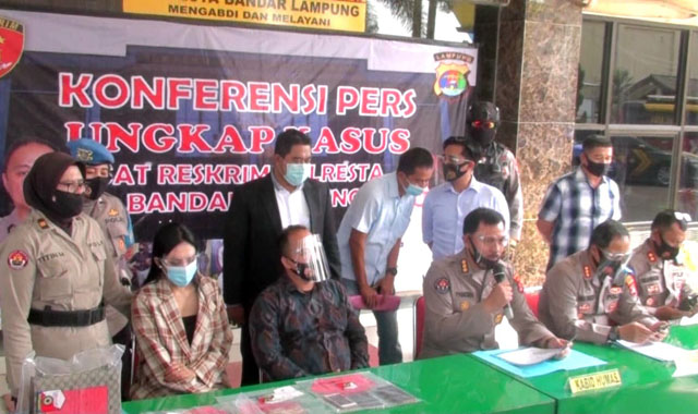 Bos Muncikari Prostitusi Artis di Lampung Ditangkap