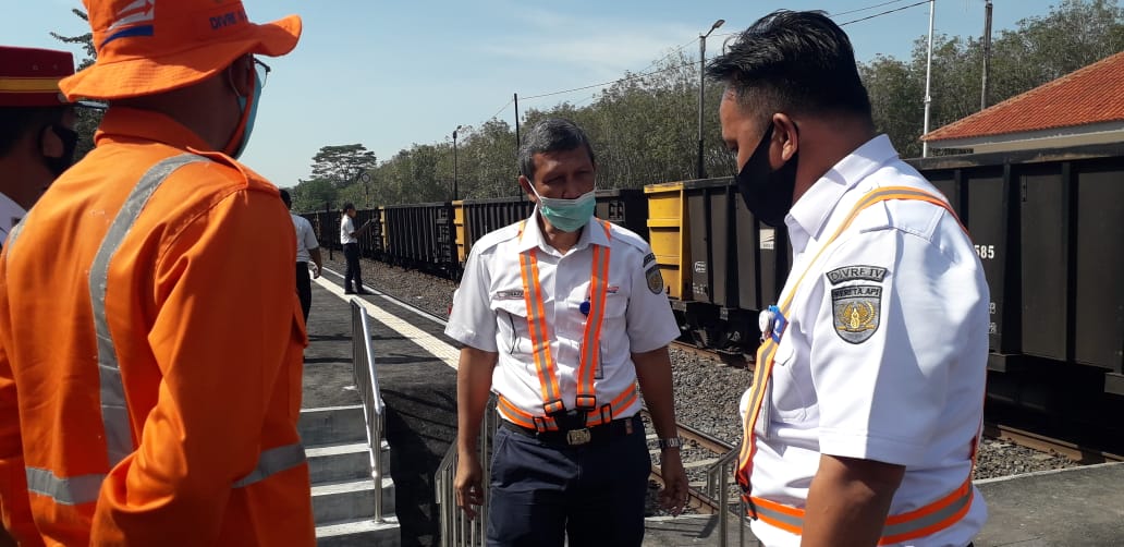 Bangunan Baru Stasiun Way Tuba Diresmikan